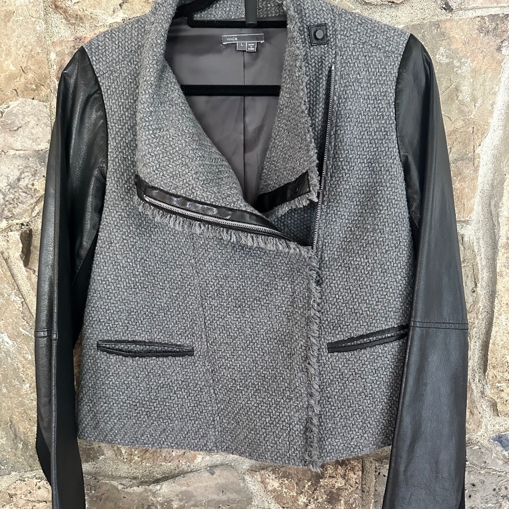 Vince moto style jacket